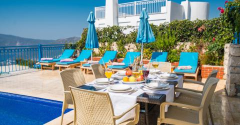 Villa Orkide 1  Kalkan Kördere Mevkiinde, Denize Manzaralı, Merkeze Yakın Villa.