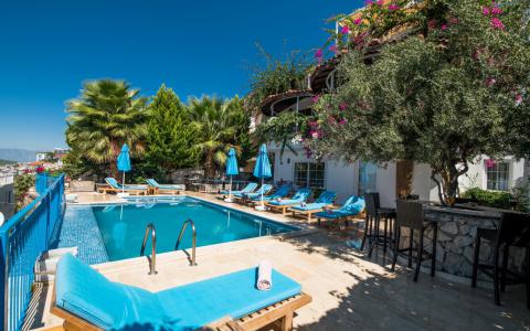 Villa Aura Kalkan Kördere Mevkiinde, Deniz Manzaralı, Özel Havuzlu Villa, Merkeze Yakın Villa.